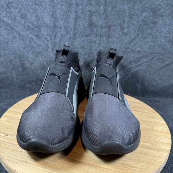 Puma Fierce Black Running Shoes‎ Sneakers Womens Size 9.5 - Picture 2 of 8